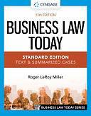 Business Law Today - Standard Edition: Text and Summarized Cases by Roger LeRoy Miller