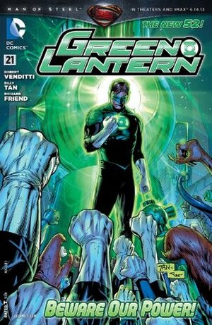 Green Lantern #21 by Robert Venditti, Billy Tan