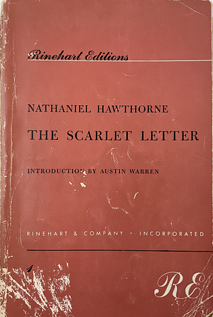 The Scarlet Letter by Nathaniel Hawthorne