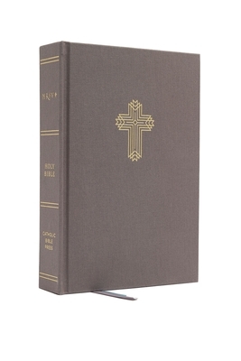 Nrsv, Catholic Bible, Journal Edition, Cloth Over Board, Gray, Comfort Print: Holy Bible by Catholic Bible Press