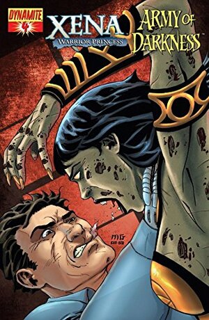 Xena: Warrior Princess vs. Army of Darkness: What, Again? #4 by Elliott Serrano, Brandon Jerwa