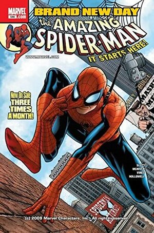 Amazing Spider-Man (1999-2013) #546 by Dexter Vines, Dan Slott, Steve McNiven, Morry Hollowell