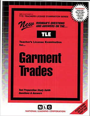 Garment Trades: Passbooks Study Guide by National Learning Corporation