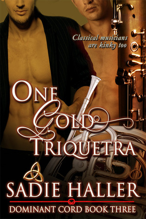 One Gold Triquetra by Sadie Haller