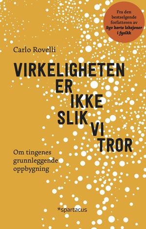 Virkeligheten er ikke slik vi tror: om tingenes grunneleggende oppbygning by Carlo Rovelli