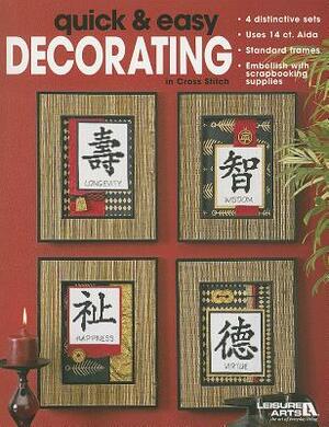 Quick & Easy Decorating in Cross Stitch by Leisure Arts