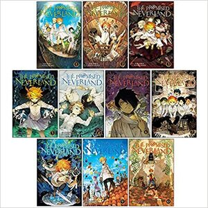 The Promised Neverland Vol (1-10): 10 Books Collection Set by Kaiu Shirai, Posuka Demizu