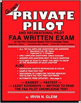 Private Pilot FAA Written Exam by Irvin N. Gleim