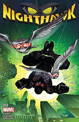 Nighthawk #4 by Ramon Villalobos, Denys Cowan, Bill Sienkiewicz, David F. Walker