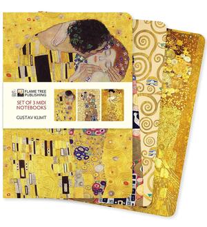 Gustav Klimt MIDI Notebook Collection by Flame Tree Studio