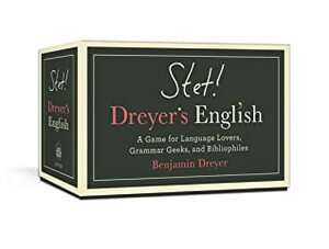 Stet! Dreyer's English: A Game for Language Lovers, Grammar Geeks, and Bibliophiles by Benjamin Dreyer