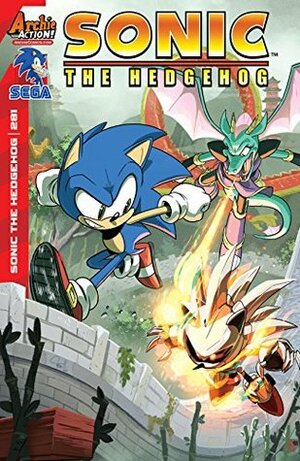 Sonic the Hedgehog #281 by Gabriel Cassata, Ian Flynn, Tyson Hesse, Jamal Peppers, Terry Austin, Jennifer Hernandez, John Workman