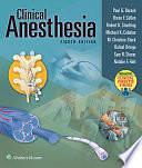 Clinical Anesthesia, 8e: eBook without Multimedia by Paul G. Barash