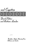 The Arts and Cognition by David Perkins, Barbara Leondar