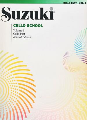 Suzuki Cello School, Cello Part, Volume 4 Revised Edition by Shinichi Suzuki, Alfred A. Knopf Publishing Company