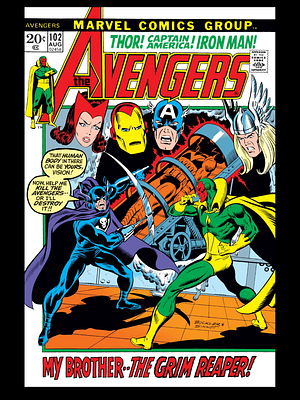 Avengers (1963) #102 by Roy Thomas