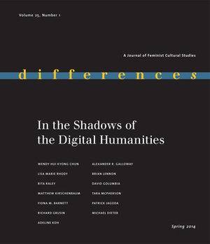 In the Shadows of the Digital Humanities by Ellen Rooney, Elizabeth Weed