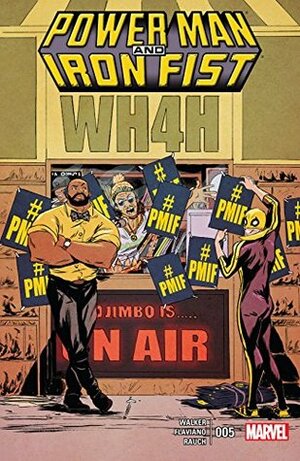 Power Man and Iron Fist #5 by Sanford Greene, David F. Walker, Flaviano Armentaro