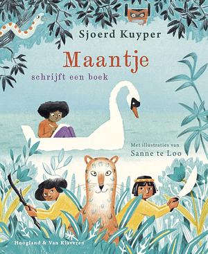 Maantje schrijft een boek by Sjoerd Kuyper