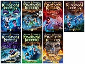 7 Books: Kingdom Keepers Collection - Disney After Dark, Disney at Dawn, Disney in Shadow, Power Play, Shell Game, Dark Passage, The Insider by Ridley Pearson