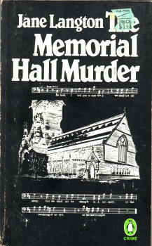 The Memorial Hall Murder by Jane Langton