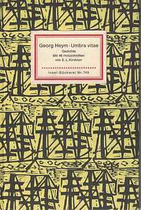 Umbra vitae (Insel-Bücherei Nr. 749) by Georg Heym