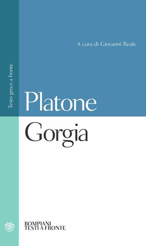 Gorgia by Plato, Giovanni Reale