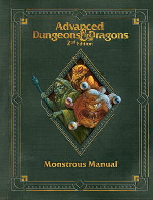 Premium 2nd Edition Advanced Dungeons & Dragons Monstrous Manual by Tim Beach