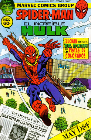 Amazing Spider-Man and the Incredible Hulk Denver Post Giveaway by Joe Sinnott, John Romita Sr.
