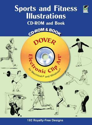 Sports and Fitness Illustrations Book and CD-ROM [With CDROM] by Dover Publications Inc