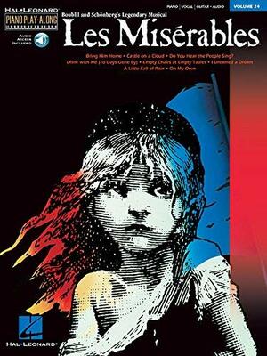 Les Miserables: Piano Play-Along Volume 24 [With CD] by Alain Boublil