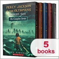 Percy Jackson & The Olympians Boxed Set The Complete Series 1-5 by Rick Riordan