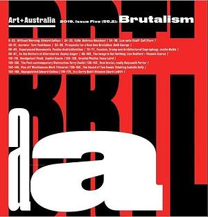 Art + Australia Issue Five (55. 2): Brutalism by Colless, Edward