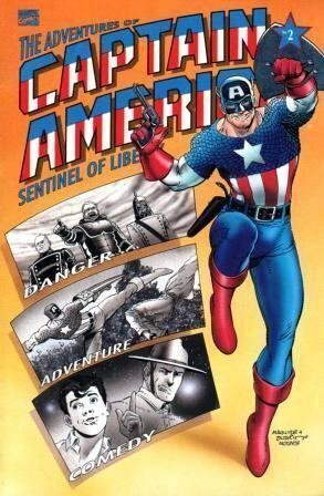 The Adventures of Captain America Sentinel of Liberty, Book Two: Betrayed by Agent X by Joe Rubinstein, Kevin Maguire, Fabian Nicieza