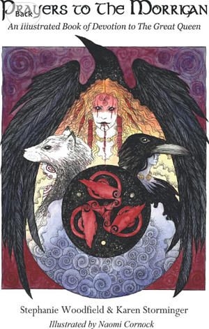 Prayers to The Morrigan: An Illustrated Book of Devotion to The Great Queen by Stephanie Woodfield