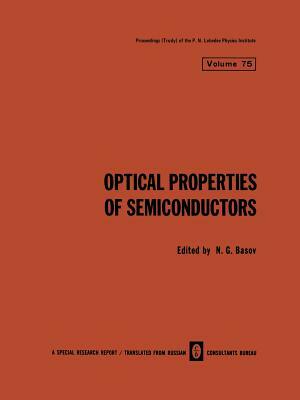 Optical Properties of Semiconductors by 