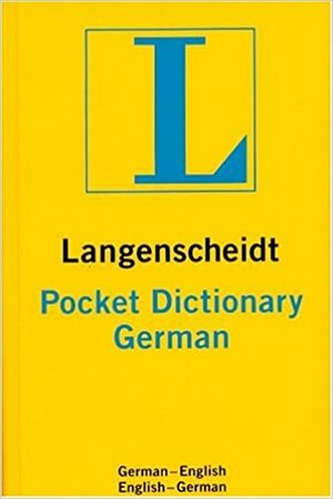 Langenscheidt's Pocket Dictionary German: German-English/English-German by Langenscheidt