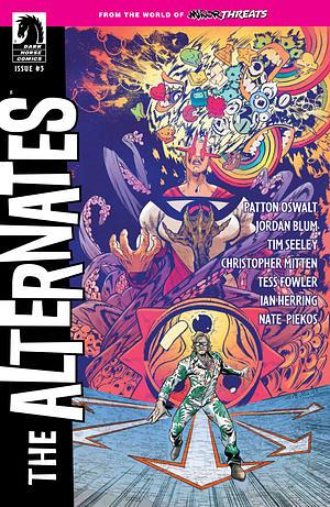 From the World of Minor Threats: The Alternates #3 by Christopher Mitten, Tim Seeley, Jordan Blum, Patton Oswalt, Tess Fowler