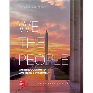 We the People by Thomas E. Patterson