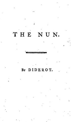 The Nun by Denis Diderot