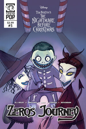 Tim Burton's The Nightmare Before Christmas: Zero's Journey Issue #5 by D.J. Milky