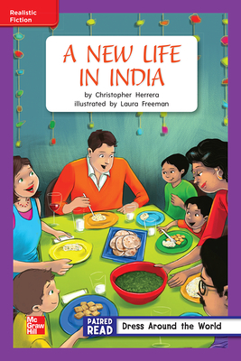 Reading Wonders Leveled Reader a New Life in India: Ell Unit 4 Week 3 Grade 2 by 