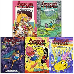 Adventure Time Collection Vol 6-10 Book Set by Ryan North, Zack Sterling, Christopher Hastings, Phil Murphy, Shelli Paroline, Braden Lamb