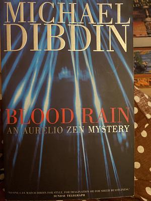 Blood Rain by Michael Dibdin