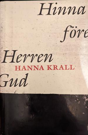 Hinna före Herren Gud by Hanna Krall