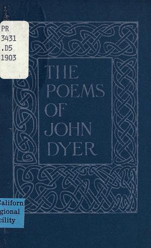 The Poems of John Dyer by John Dyer