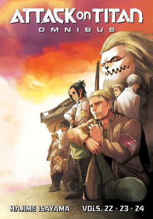 Attack on Titan Omnibus 8 (Vol. 22-24) by Hajime Isayama