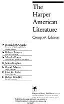 The Harper American Literature, Volume 1 by Donald McQuade