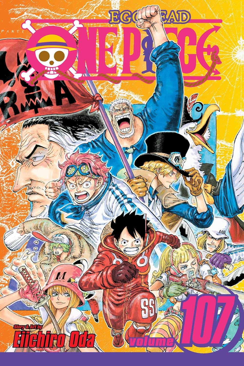 One Piece, Vol. 107: The Hero of Legend by Eiichiro Oda | The StoryGraph