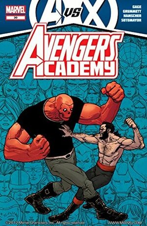 Avengers Academy #30 by Bill Rosemann, Chris Sotomayor, Christos Gage, Cory Hamscher, Joe Caramagna, Tom Grummett